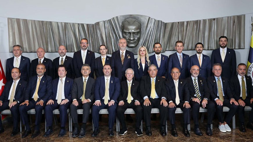 Fenerbahçe Yönetim Kurulu ilk toplantısını yaptı!