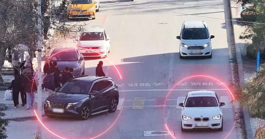 Yayalara öncelik vermeyen 240 sürücüye 1 milyon 358 bin TL ceza