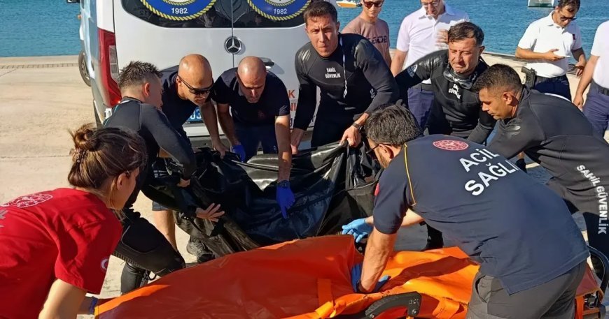 Dalış için denize giren astsubaydan acı haber. Cansız bedeni bulundu