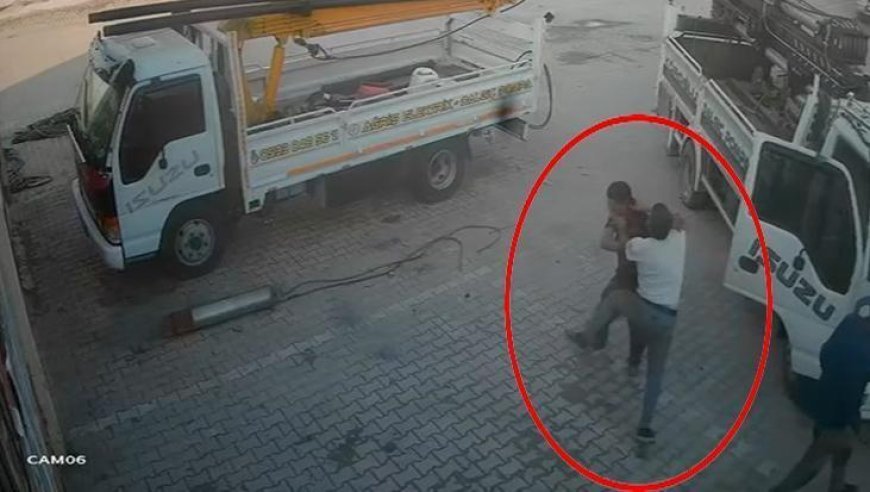 İşçi transferi kavgası! Sanayi sitesinde tekme tokat birbirlerine girdiler