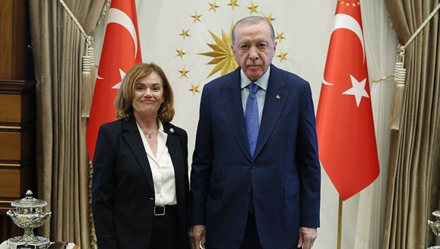 Cumhurbaşkanı Erdoğan, İspanya Anayasa Mahkemesi Başkanvekili Huertas'ı kabul etti