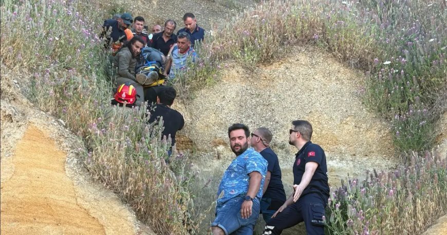 İstanbul'da yamaç paraşütü kazası. Biri çocuk 2 kişi kayalıklara çarparak yaralandı