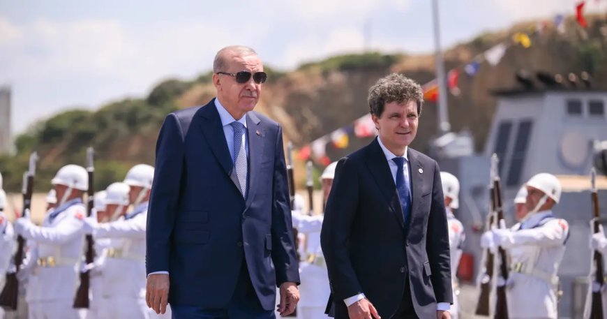 Cumhurbaşkanı Erdoğan, Romanya Cumhurbaşkanı Nicuşor Dan ile görüştü