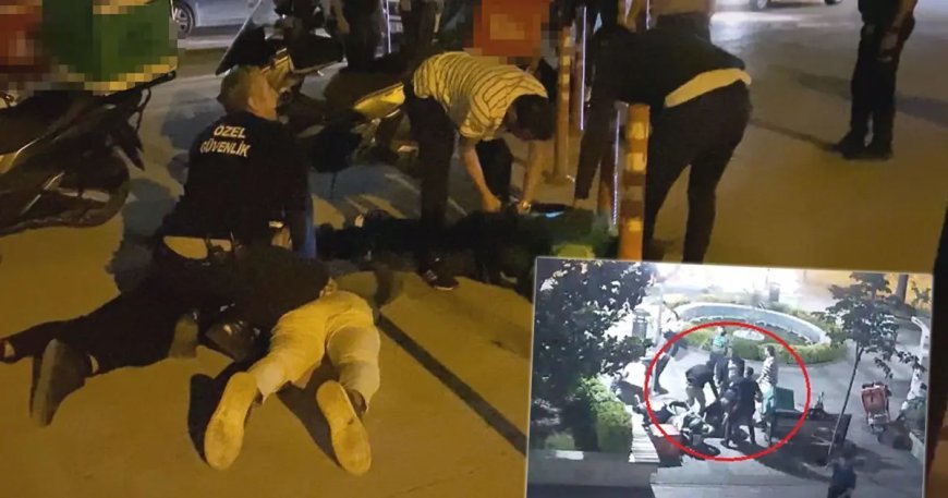 Esnafla motokuryeler birbirine girdi. “Sipariş gecikti” kavgası