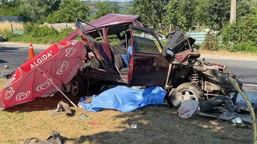 Düzce'de korkunç kaza! 1 kişi hayatını kaybetti! AK Parti milletvekili ile oğlu yaralı