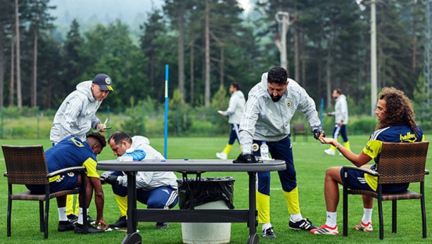 Fenerbahçe'de futbolcular laktat testinden geçti!