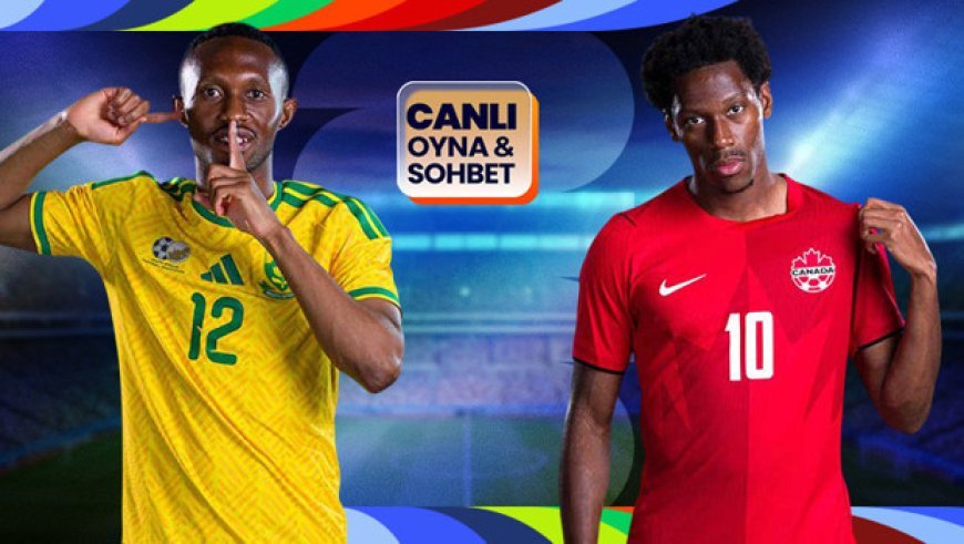 Güney Afrika ve Kanada karşı karşıya geliyor! Maçın heyecanı canlı sohbet ile Misli'de