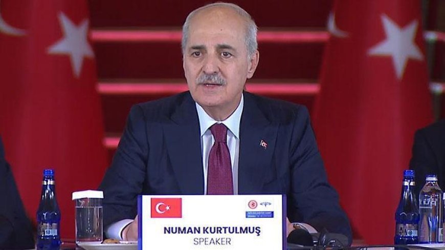 TBMM Başkanı Kurtulmuş'tan dünya barışı için birlik çağrısı