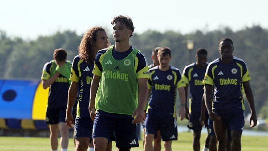 Fenerbahçe günü çift antrenmanla tamamladı!