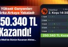 Yüksek Ganyanları Arka Arkaya Yakaladı 250.340 TL Kazandı! İşte Misli’de Günün Kazanan Altılısı…