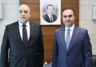Bakan Kacır yedi ülkenin büyükelçisiyle bir araya geldi