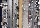 Başakşehir'de otopark için ağaçlar kesildi