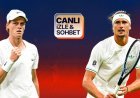 Jannik Sinner, Alexander Zverev ile karşı karşıya geliyor! Maçın heyecanı Misli'de