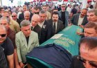 Deniz Baykal'ın eşi Olcay Baykal, son yolculuğuna uğurlandı