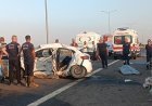 Otomobil ile minibüs çarpıştı: 2 kişi öldü, 8 kişi yaralandı