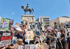 Kartalkaya yangını için başlatılan adalet yürüyüşü Ankara'da tamamlandı