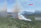 Antalya'da orman yangını: Alevlere havadan ve karadan müdahale