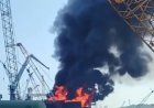 Aliağa'da gemi söküm tesisinde korkutan yangın