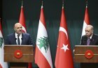 Lübnan Cumhurbaşkanı Ankara'da. Erdoğan: İsrail insanlık suçu işiyor