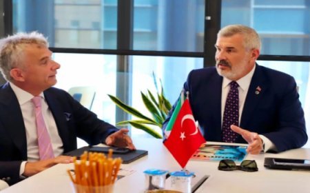 ÇERKEZKÖY TSO'DA İTALYAN TİCARET VE SANAYİ ODASI DERNEĞİ İLE ORTAK PROJELER MASAYA YATIRILDI