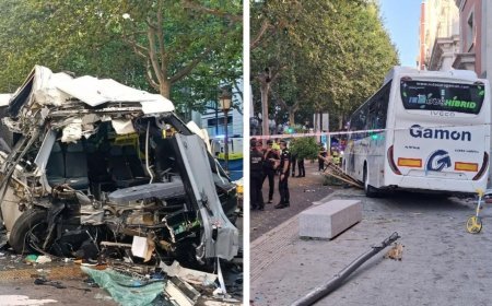İspanya'da feci otobüs kazası! En az 40 yaralı