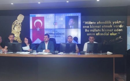 ÇERKEZKÖY BELEDİYE MECLİSİ TEMMUZ AYI İLK OTURUMUNU GERÇEKLEŞTİRDİ