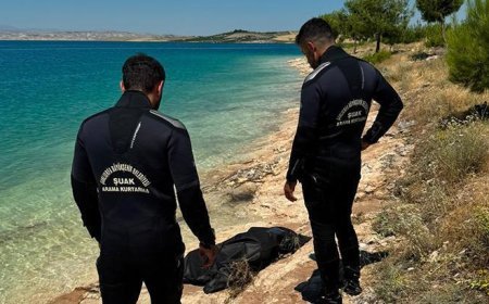 Şanlıurfa'da baraj gölüne giren 14 yaşındaki Murat boğuldu