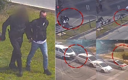 9 suçtan aranan şüphelinin kaçış planı 'trafiğe' takıldı! Nefes kesen kovalamaca