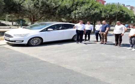 ÇERKEZKÖY'DE ÜSTYAPI ÇALIŞMALARI SÜRÜYOR: BAŞKAN AKAY SAHADA İNCELEMELERDE BULUNDU