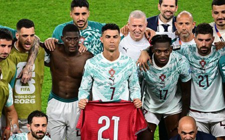 Portekiz-Hırvatistan maçı sonrası Ronaldo'dan duygusal konuşma: Jota'nın ışığı bizi aydınlatıyor