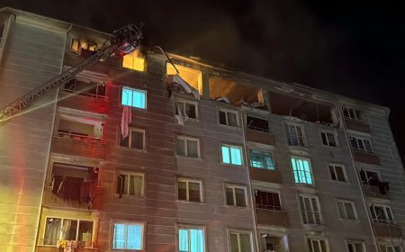 Tekirdağ'da apartman dairesinde patlama: 1 ölü
