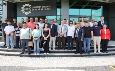 ÇOSB MESLEKİ VE TEKNİK ANADOLU LİSESİ TANITILDI