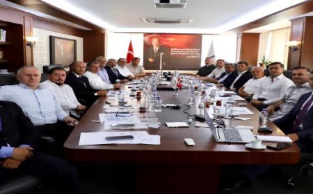 ÇTSO'DA ÇERKEZKÖY VE KAPAKLI İÇİN ÖNEMLİ PROJELER MASAYA YATIRILDI