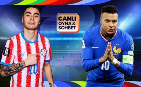 Fransa çeyrek final için Paraguay karşısında! Dünya Kupası heyecanı canlı sohbet ile Misli'de