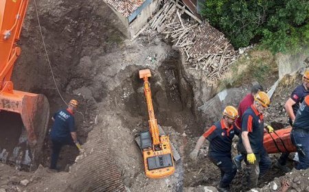 Define kazısı facia ile bitti! Cansız bedeni, 12 metreden 18 saatte çıkarıldı