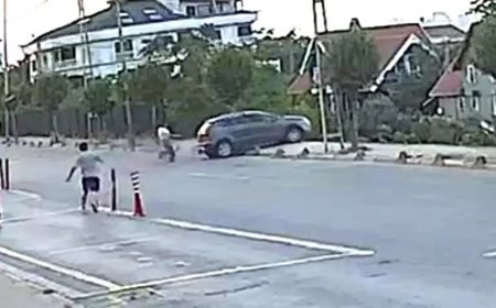 Korkunç kaza: Fren yerine gaza bastı
