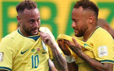 Brezilya elendi, Neymar gözyaşlarına boğuldu!