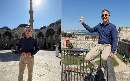 NATO Zirvesi öncesi İstanbul turu. Macaristan Başbakanı turist oldu