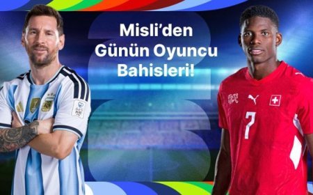 Messi, Arjantin’i sırtlamaya devam ediyor! İsviçre’nin skorer ismi Breel Embolo… İşte Misli’den günün oyuncu bahisleri