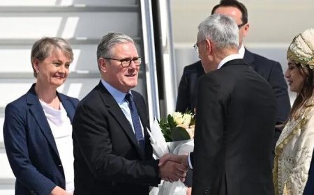 İngiltere Başbakanı Keir Starmer Ankara'ya geldi