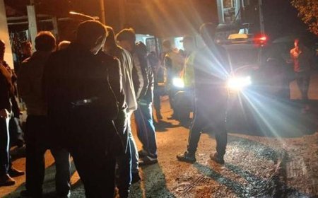 Giresun'da gizemli patlama! 'Şiddetli ses duyduk, evler sallandı, konfeti gibi parçalar yağdı'