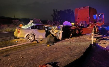 Adana'da otomobilin tıra çarptığı kazada 2 kişi öldü