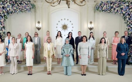 Emine Erdoğan lider eşlerini ağırladı
