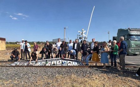 Çorlu'daki tren kazasında ölen 25 kişi için anma töreni düzenlendi