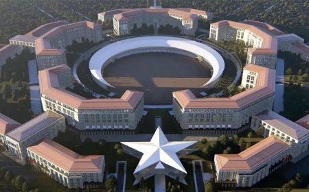 Yapımı süren Ay Yıldız Karargahı, 12 milyon metrekare alanda hizmet verecek