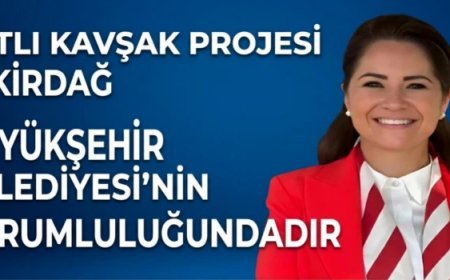 ERGENE BELEDİYE BAŞKANI MÜGE YILDIZ TOPAK: "KATLI KAVŞAK PROJESİ TEKİRDAĞ BÜYÜKŞEHİR BELEDİYESİ’NİN SORUMLULUĞUNDADIR"