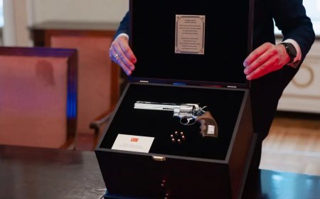 Erdoğan liderlere hediye etti, Gümüşhane'de üretilen silah dünyanın gündeminde: Gümüşay 357 Magnum