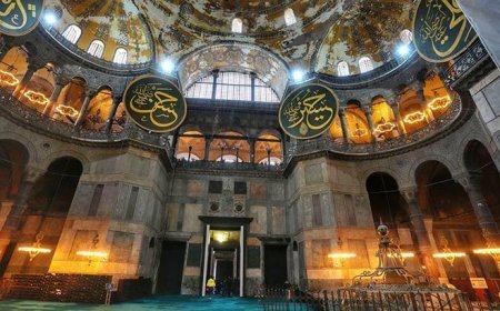 Ayasofya'nın yeniden cami statüsüne kavuşmasının üzerinden 6 yıl geçti