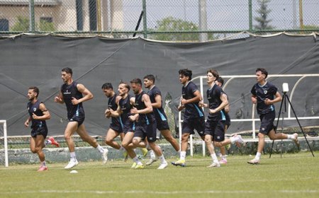 Erzurumspor FK, yeni sezon hazırlıklarının ilk etabını tamamladı