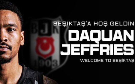 Beşiktaş, ABD'li basketbolcu DaQuan Jeffries'i transfer etti!